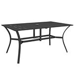 Outsunny Rectangle Outdoor Dining T