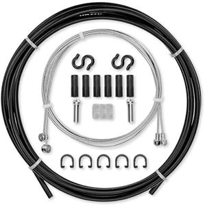 BlueStars Premium Universal Bike Brake Cable Set - Include Front and Rear Brake Cables & Housing - Complete Brake Replacement Kit for Mountain, Trail, Cruisers, MTB, City Bikes