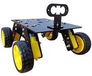 kit4curious 4 wheel drive curious chassis for diy robotics-Black