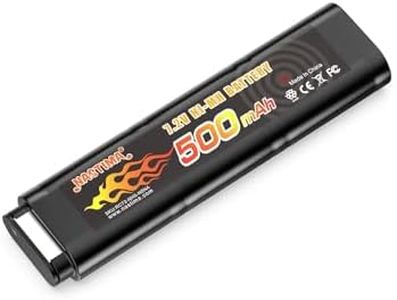NASTIMA 2/3N 6S 7.2V 500mAh Ni-MH Airsoft Battery for CM030 CM121, CM122, GF13, Marui 18C, P8, M93R AEP AEG M81, M84 & TM AEP Airsoft Guns Toy