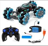 Heattack Pulkesh Gesture Induction Twisting Off-Road Vehicle Light Music Drift Driving Remote Control Hand Senor Stunt Car, 2.4G 4WD Toy Gift for Kids Toys (Multi Color)