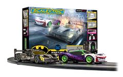 Scalextric Spark Plug - Batman vs Joker Slot Car Racing Set