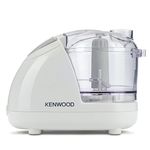 Kenwood Mini Chopper, 0.35 Litre Dishwasher Safe Bowl, 2 Speeds, Rubber Feet for Food Chopper Stability, 300 W, CH180B, Assorted