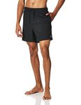 Billabong Men's Standard Classic Elastic Waist Boardshort Swim Short Trunk, 16 Inch Outseam, Black, Small