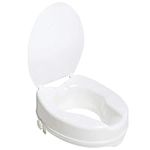 easylife lifestyle solutions 6" Raised Comfort Toilet Seat | White | L40xW36xH15.24cm