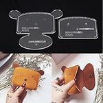 NW Coin Purse Acrylic Template Leat