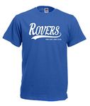 All About The Print Bristol Rovers Football Gift - one Life one Club Idea T-Shirt Present F15 (Adult Large, Blue)