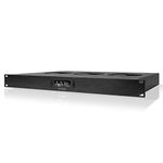 AC Infinity CLOUDPLATE T2, Rack Mount Fan 1U, Top Exhaust Airflow, for Cooling AV, Home Theater, Network 19” Racks