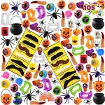 JOYIN 105 Pieces Halloween Toys Assortment for Halloween Party Favors, School Classroom Rewards, Trick or Treating, Halloween Miniatures, Halloween Prizes