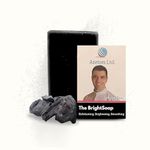 Areton Acivated Charcoal Soap - Skin Brightening, Skin Cleansing, Exfoliation of Oily Skin, Salicylic Acid soap, Kojic Acid and Niacinamide Acid for Men and Women - Face body