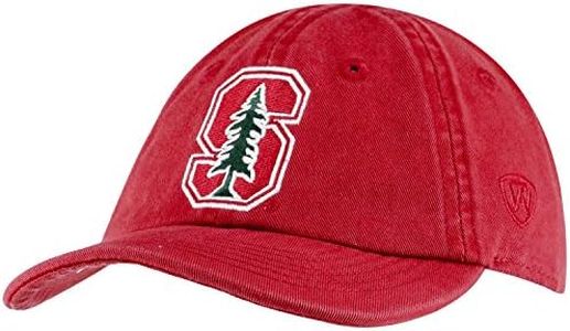 Top of the World unisex baby Ncaa (0-12 Mo) Adjustable Relaxed Fit Team Icon infant and toddler sports fan hats, Stanford Cardinal Maroon, One Size US