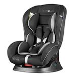 Cozy N Safe Nevis Group 0+/1 Car Seat 0-18kg, Birth to 4 Years, Rear & Forward Facing, 7 Recline Positions, Side Impact Protection, 5 Point Harness, Deep Padding - Black/Grey