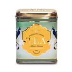 Makaibari Tea Treasures Silver Green Darjeeling Loose Long Leaf Green Tea | Usda Certified Premium Green Tea | Anti-Oxidants, Immunity Booster | Tin Caddy | - 100 Gm