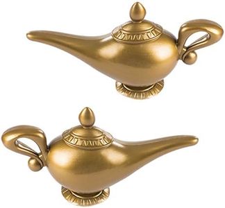 Tigerdoe Genie Lamp - 2 Pack - Magic Lamp - Genie Costume Accessories - Genie Lamp Prop