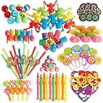 THE TWIDDLERS - 120 Party Bag Fillers for Kids Unisex, Huge Assortment of Toys for Boys & Girls, Perfect Birthday Pinata, Stocking Cracker Fillers, Kids Party Favours, Classroom Rewards, Game Prizes