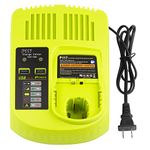 ARyee P117 P118 Battery Charger for Ryobi 12-18V One+ NiCd/NiMh/Li-ion Battey P100 P102 P108 P104 12V-18V Ni-cad Ni-Mh Battery