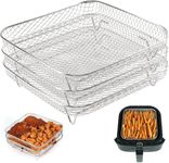 8 inch Square Air Fryer Rack, Set o