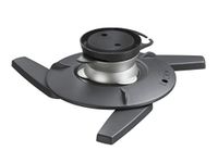 Vogel's EPC 6545, Projector Ceiling Mount, Tilt 20º and Swivel 360º, Max 10 Kg, Black/Silver