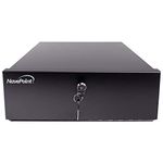 Navepoint DVR Security Heavy Duty Lock-Box with Fan 15 Inch x 15 Inch x 5 Inch Black