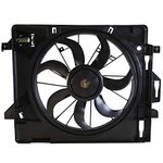 AutoShack Radiator Cooling Fan Assembly Replacement for 2008-2020 Dodge Grand Caravan 2008-2016 Chrysler Town & Country 2009-2014 VW Routan 2012-2015 Ram C/V 3.3L 3.6L 3.8L 4.0L V6 FWD FA721030