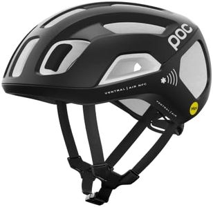 POC Ventral Air MIPS NFC Casque Unisex-Adult, Uranium Black/Hydrogen White Matt, M (55-58cm)