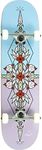 Enuff Skateboards Flash Complete Unisex Adults' Skateboard - Purple/Blue (Multicoloured), 8" x 32"