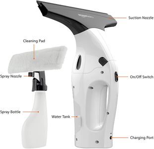Amazon Basics Window Vacuum Cleaner Set – Streak-Free Glass Cleaning
