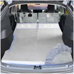 Memory Foam Mattress for Tesla Model Y, AYAMAYA Foldable Car Camping Mattress with Head Support & Sheet and Storage Bag Included, Fits Tesla Frunk Trunk for Road Trips