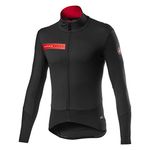 CASTELLI 4520505-085 BETA RoS JACKET Jacket Men's LIGHT BLACK/RED Size L