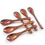 HANSGO Small Wooden Spoons, 6PCS Sm