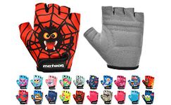 meteor Kid Cycling Gloves With Short Half Fingers Fastened Children Kid Child Bike Safety Accessories Hand Protect