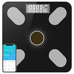 Shoreline Energy Body Scale - Weight & Body Composition Measurements - Bio Impedance Analysis Technology for Accurate Tracking - Multiple Users Allowed - Includes Measuring Tape & Fat Calliper