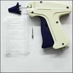 Sadar Shop 9S Arrow Tag Gun, 65mm 1000 White Tag Pin Barbs,1 Needle Cloth Price Label Attacher