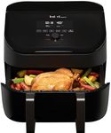 Instant Vortex Plus VersaZone-8.5L Digital Health Air Fryer,Black,8-in-1 Smart Program-Fry,Bake,Roast,Grill,Dehydrate,Reheat,XL Capacity-1700W- Save 80% Energy Bills