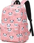 NISHI - Medium Kids Backpack Waterproof Backpack, Girls & Women Stylish Trendy College, School & College Bag (PANDA)