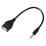 uxcell USB 2.0 Female to AUX 3.5mm 