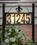 DoinMaster Solar House Number Display Stakes (Double Stake Item)