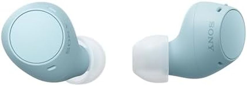 Sony WF-C510 Truly Wireless in-Ear Bluetooth Earbud Headphones with up to 22-Hour Battery, Multipoint-Connection, Mic and IPX4 Water Resistance, Blue - New