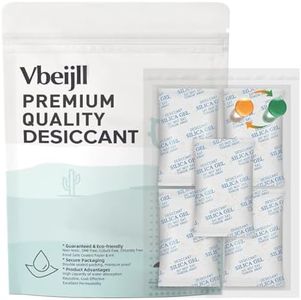 Vbeijll 50 Gram (40 Pack) Silica Gel Packets, Food Grade Desiccant