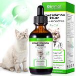 Constipation Reltf For Cats, Promotes Healthy Bowel, Gentle Constipation Relief For Cats, Improves Stool Quality, Supports Digestive Health, Natural Herbal Supplemen, With 6 Probiotics 60 Ml