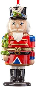 HOLIDAY PEAK Nutcracker Ornament Trinket Box