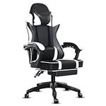 Ntiibcuy White Gaming Chair for Kid
