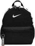 Nike Brasilia JDI Mini Backpack - Black/White, Black/White, Modern