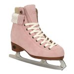 Riedell Skates - Ember - Recreational Figure Ice Skates | Blush | Size 5