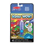 Melissa & Doug On The Go Water Wow! Reusable Water-Reveal Activity Pad – Dinosaurs | Water Reveal Pads, Water Wow Dinsoaur Books, Stocking Stuffers, Arts And Crafts Toys For Kids Ages 3+