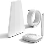 Cell Phone Signal Booster for House, 1500 sq. ft. Coverage, Cell Booster, Home Mobile Signal Repeater, Boosts 4G LTE/5G for All Carriers, Enhanced Reception, Quick Setup