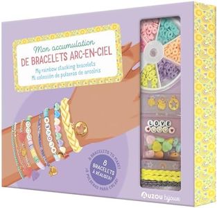 MA BOÎTE À BIJOUX - MON ACCUMULATION DE BRACELETS ARC-EN-CIEL