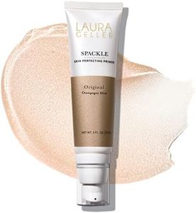 LAURA GELLER NEW YORK Spackle Primer - Champagne Glow - Super-Size 2 Fl Oz - Hyaluronic Acid Makeup Primer for Mature Skin