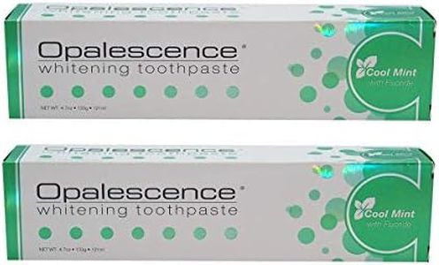 Opalescence Tooth Whitening Toothpaste Original Cool Mint Flavour with Fluoride | 2 x 133g (4.7oz) Tubes