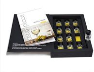 TASTERPLACE AROMA SET - 12 White wine aromas - for sommeliers and wine lovers - train your nose - tasting tool …